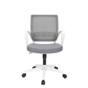 Silla oficina Operativa Job Base nylon Negro o Gris Claro - Imagen 4