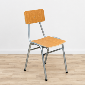 silla escolar apilable roble Nº1-2-3