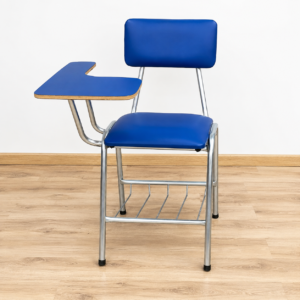 silla apilable tapizada universitaria